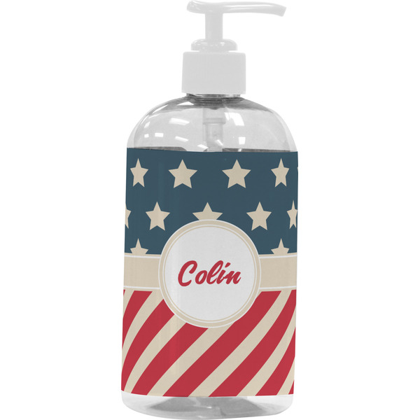 Stars and Stripes Large Liquid Dispenser (16 oz) - White