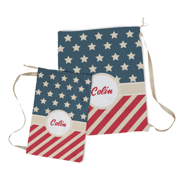 Stars and Stripes Laundry Bag - Both Bags