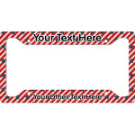 Stars and Stripes License Plate Frame - Style A (Personalized)