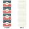 Stars and Stripes Linen Placemat - APPROVAL Set of 4 (single sided)