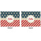 Stars and Stripes Linen Placemat - APPROVAL (double sided)