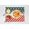 Stars and Stripes Linen Placemat - Lifestyle (single)