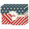 Stars and Stripes Linen Placemat w/ Name or Text