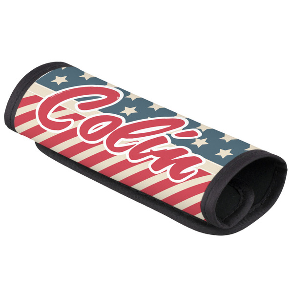 Custom Stars and Stripes Luggage Handle Cover (Personalized)