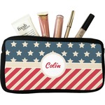 Stars and Stripes Makeup / Cosmetic Bag - Small (Personalized)