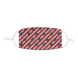 Stars and Stripes Kid's Cloth Face Mask - XSmall
