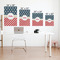 Stars and Stripes Matte Poster - Sizes