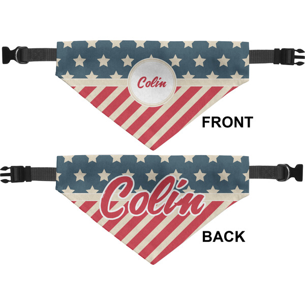 Stars and Stripes Medium Dog Bandana Approval