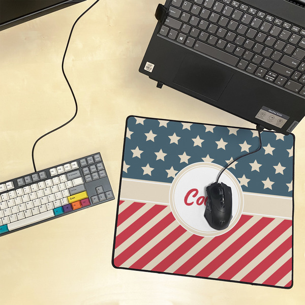 Stars and Stripes Medium Gaming Mats - LIFESTYLE