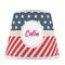 Stars and Stripes Poly Film Empire Lampshade - Front View