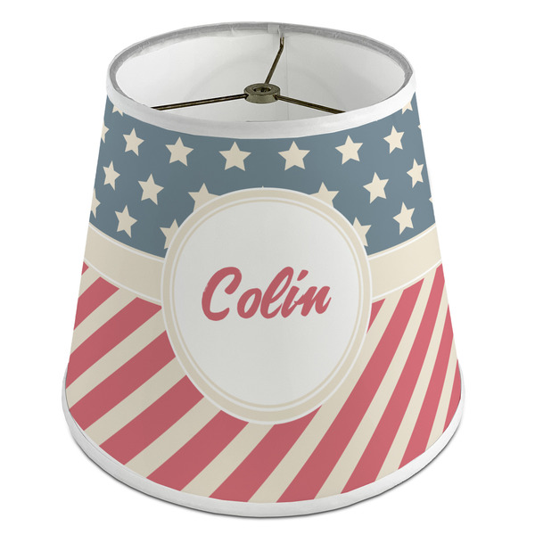 Custom Stars and Stripes Empire Lamp Shade (Personalized)