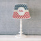 Stars and Stripes Poly Film Empire Lampshade - Lifestyle