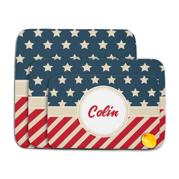 Stars and Stripes Memory Foam Bath Mat - MAIN PARENT