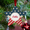 Stars and Stripes Metal Star Ornament - Lifestyle