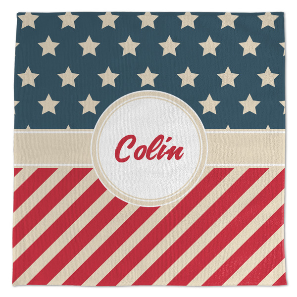 Stars and Stripes Microfiber Dish Rag - APPROVAL