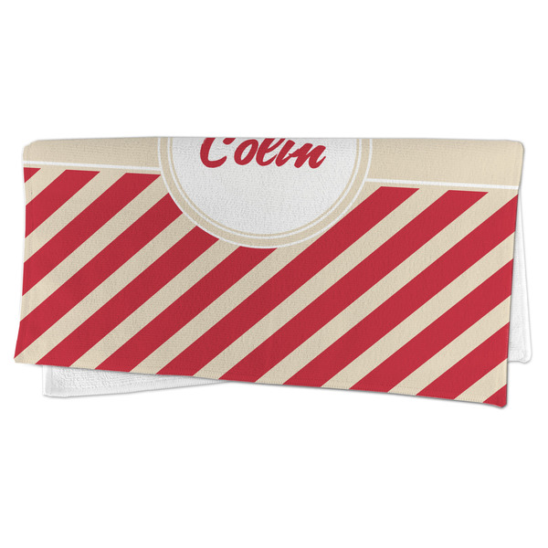 Stars and Stripes Microfiber Dish Rag - FOLDED (half)