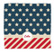 Stars and Stripes Microfiber Dish Rag - Front/Approval