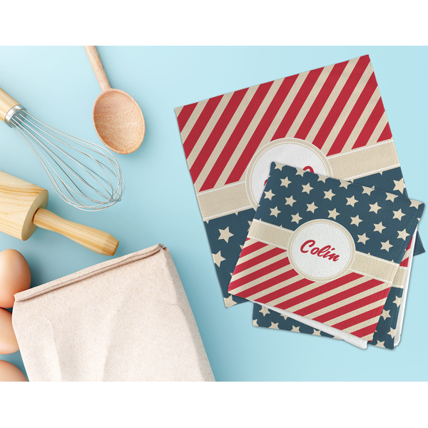 Stars and Stripes Microfiber Dish Rag - LIFESTYLE