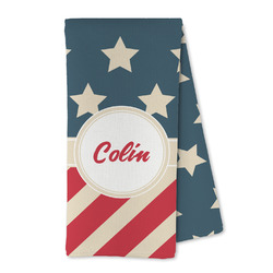 Stars and Stripes Kitchen Towel - Microfiber (Personalized)