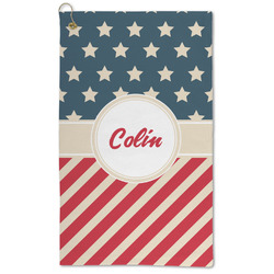 Stars and Stripes Microfiber Golf Towel - Large (Personalized)