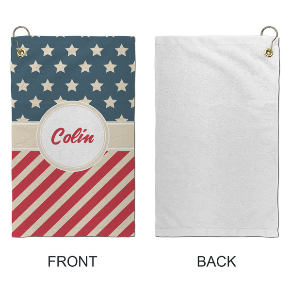 Stars and Stripes Microfiber Golf Towels - Small - APPROVAL