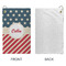 Stars and Stripes Microfiber Golf Towels - Small - APPROVAL