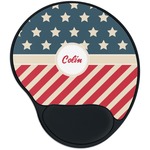 Stars and Stripes Mouse Pad with Wrist Support