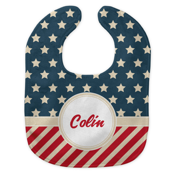 Stars and Stripes New Bib Flat Approval