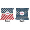 Stars and Stripes Outdoor Pillow - 16x16