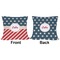 Stars and Stripes Outdoor Pillow - 18x18