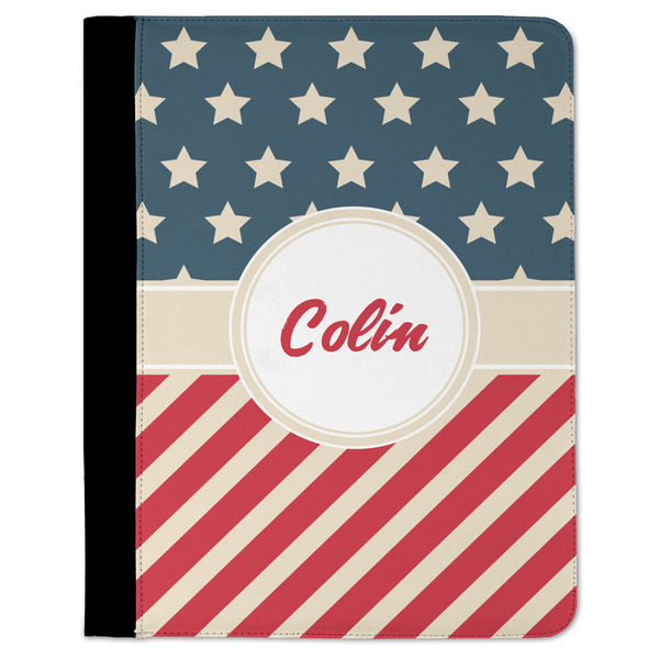 Custom Stars and Stripes Padfolio Clipboard - Large (Personalized)
