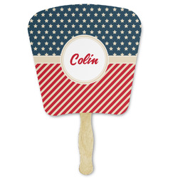 Stars and Stripes Paper Fan (Personalized)