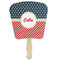 Stars and Stripes Paper Fans - Front