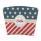 Stars and Stripes Party Cup Sleeves - without bottom - FRONT (flat)