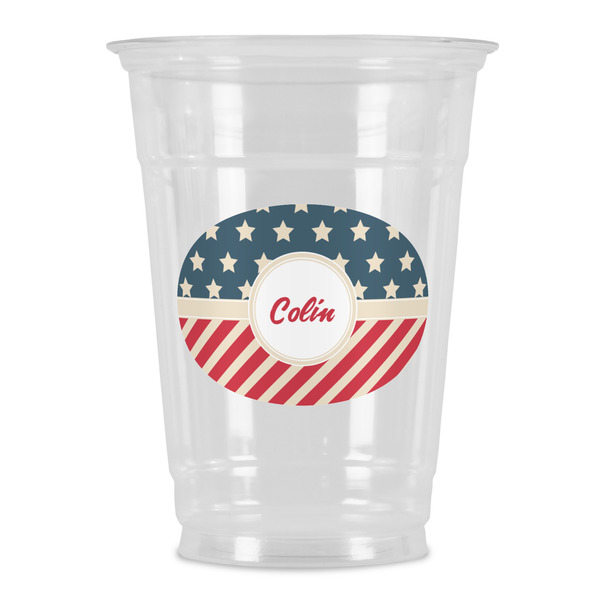 Custom Stars and Stripes Party Cups - 16oz (Personalized)
