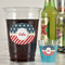Stars and Stripes Party Cups - 16oz - In Context