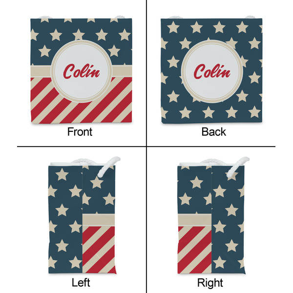 Stars and Stripes Party Favor Gift Bag - Gloss - Approval