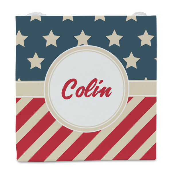 Stars and Stripes Party Favor Gift Bag - Matte - Front