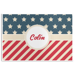 Stars and Stripes Disposable Paper Placemats (Personalized)