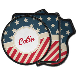 Stars and Stripes Iron on Patches (Personalized)