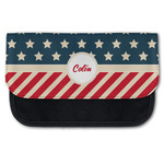 Stars and Stripes Canvas Pencil Case w/ Name or Text