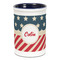 Stars and Stripes Ceramic Pencil Holders - Blue