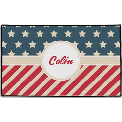 Stars and Stripes Door Mat - 60"x36" (Personalized)