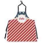 Stars and Stripes Apron Without Pockets w/ Name or Text