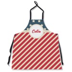 Stars and Stripes Apron Without Pockets w/ Name or Text