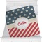 Stars and Stripes Personalized Blanket