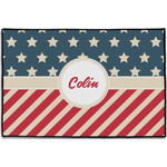 Stars and Stripes Door Mat - 36"x24" (Personalized)