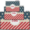 Stars and Stripes Personalized Door Mat - Group Parent IMF