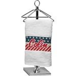 Stars and Stripes Cotton Finger Tip Towel (Personalized)
