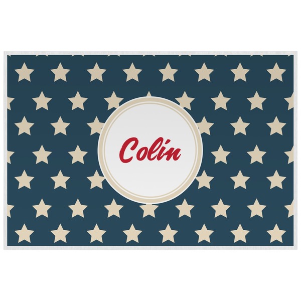 Stars and Stripes Personalized Placemat (Back)